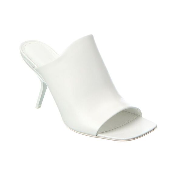 Ferragamo Era 85 Leather Sandal White